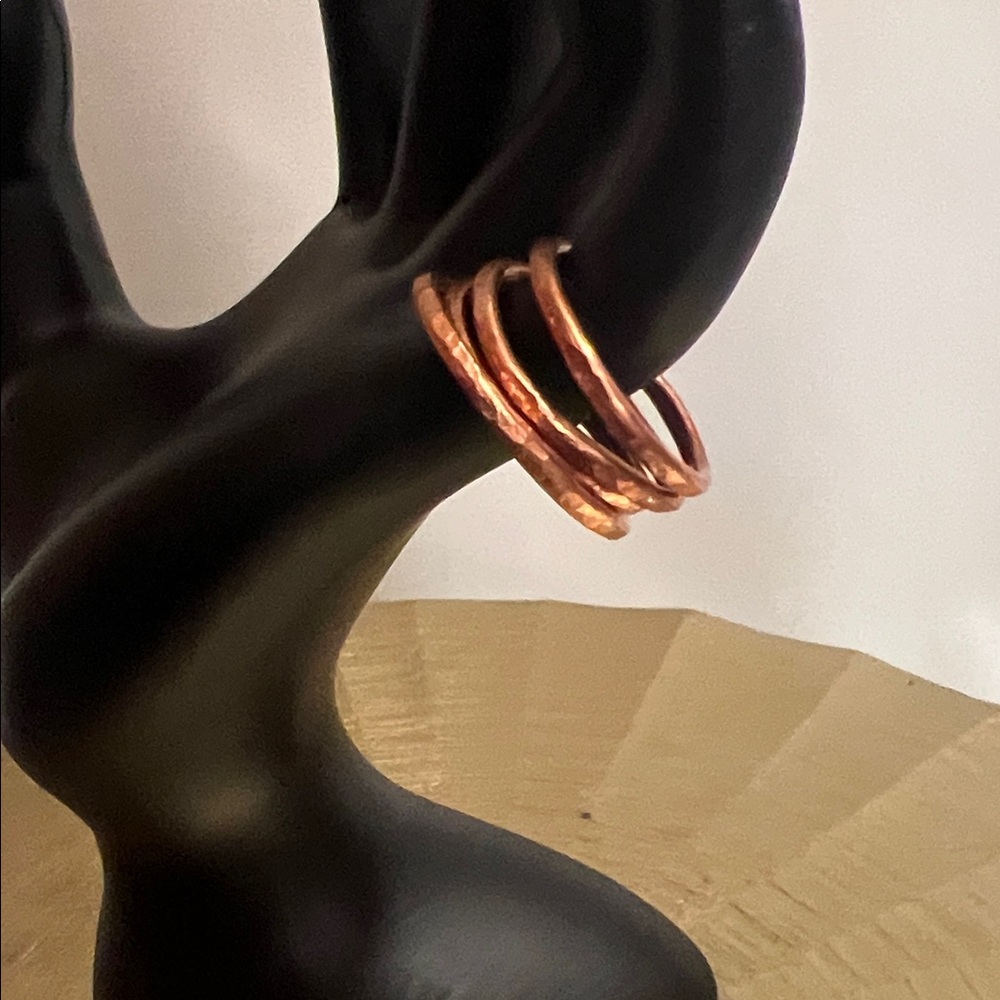 #B24 Pure Copper Ring Sz 8
